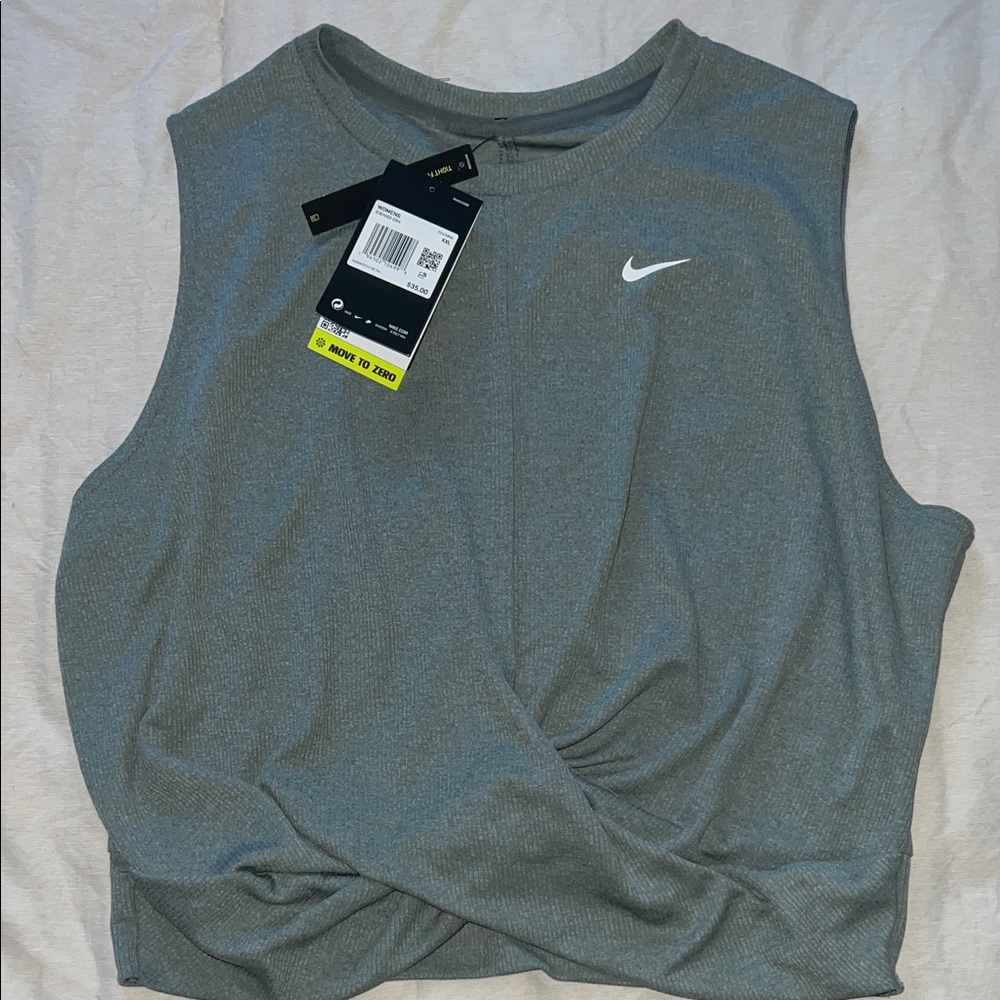 Nike Women's Gray Muscle Tee